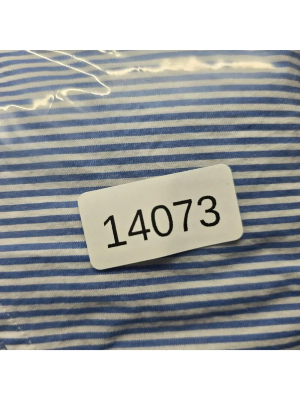 Womens J. Crew Blue & White Striped Slim Fit Button Up Shirt Cotton Blend Size 8